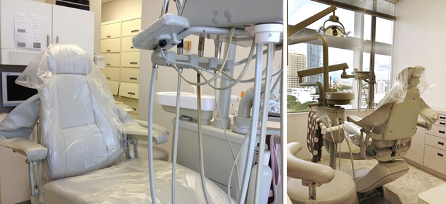 ホノルル歯科医院の診察室