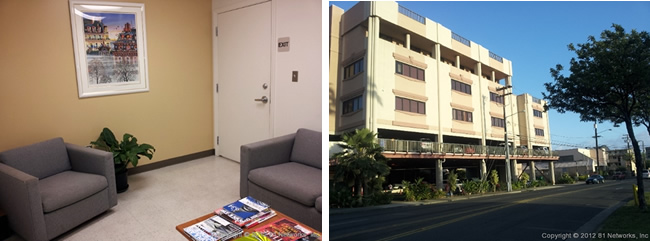 ィーン・大林歯科医院 外観、待合室