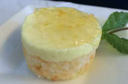 ハワイアン航空 ビジネスクラス 機内食 デザート