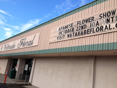 Japanese Flower Showに展示されたお花