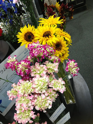 Japanese Flower Showに展示されたアレンジメント