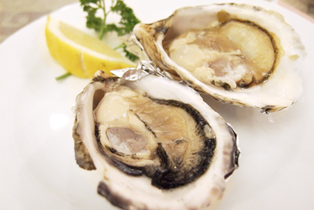 カフェミロ 生ガキ