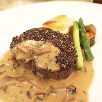 カフェミロ テンダーロインステーキ