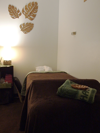 ゼンリラクゼーション ハワイのマッサージルーム