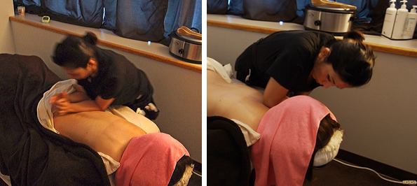 ゼン リラクゼーション ハワイのロミロミマッサージ