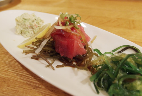 和食レストラン初花 ハワイ 前菜