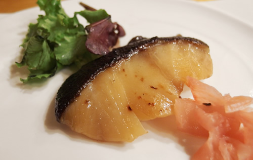 和食レストラン初花 ハワイ バターフィッシュの西京焼き