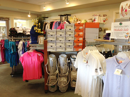 パールカントリークラブ ゴルフ用品店 プロショップ