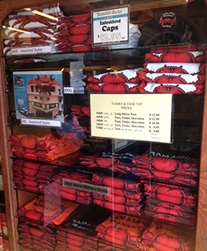 ハワイの鮮魚店 タマシロマーケット オリジナルTシャツ