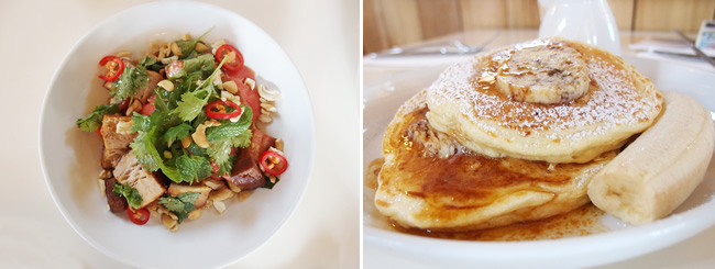 billsワイキキのバレンタイン期間限定コース