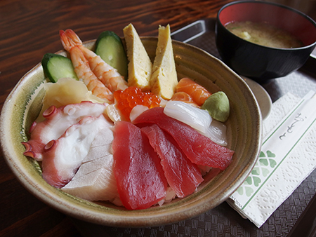 花の里ランチ 海鮮丼