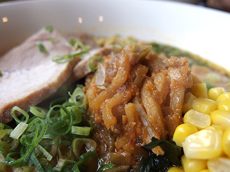 花の里ランチ ザーサイ肉味噌ラーメン