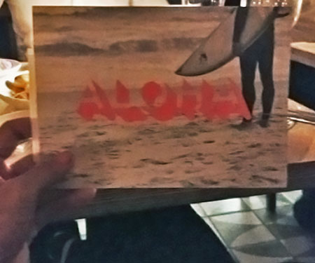 ビルズワイキキのポストカード