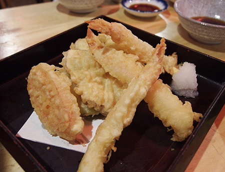 居酒屋大漁の天麩羅
