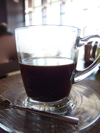 ハワイ五穀懐石ランチ後のコーヒー