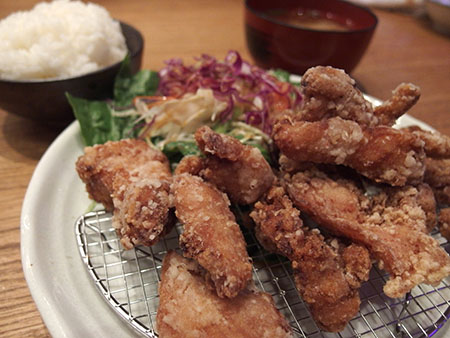 ハワイの居酒屋 ちばけん からあげ定食