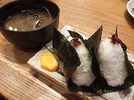 ハワイの居酒屋 ちばけん おにぎり