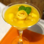 タオルミーナで季節限定完熟マンゴー料理の試食会