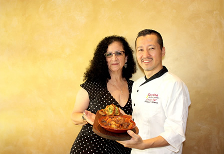 人気イタリア料理店 タオルミーナの母の日ランチ