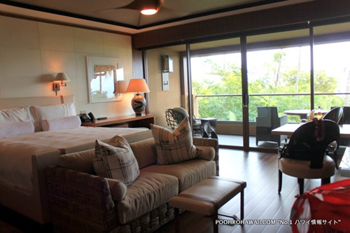 フォーシーズンズラナイ・アット・マネレベイのお部屋