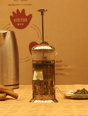 ママキハワイアンハーブティーの試飲会