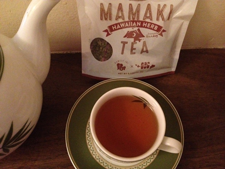 ママキハワイアンハーブティーの試飲会