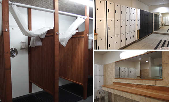 ヴォルケニック クライミング＆フィットネス シャワー室