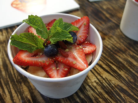 ヴォルケニック クライミング＆フィットネスのアサイボウル