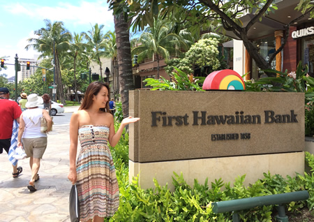 ハワイの銀行に口座を作る