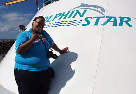 ドルフィンスター号で行くオアフ島イルカウォッチング