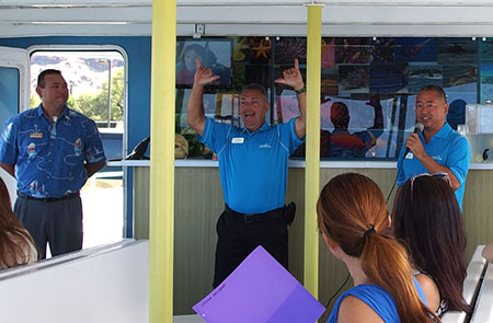 ドルフィンスター号で行くオアフ島イルカウォッチング