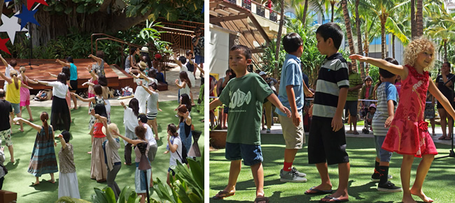 ロイヤルハワイアンセンター フラレッスン