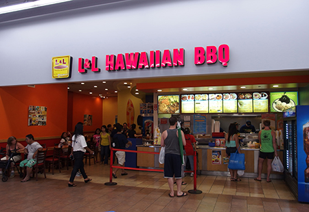 L＆L HAWAIIAN BBQ プレートランチ 激安イベント
