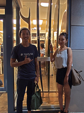 ハワイのヘアサロン エミリーエドモンサラット