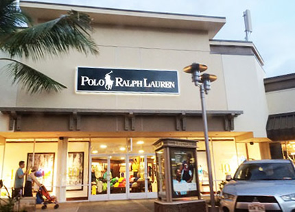 ワイケレプレミアムアウトレット ラルフローレン