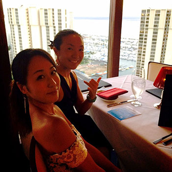 アラモアナホテルのレストラン シグネチャー プライムステーキ＆シーフード