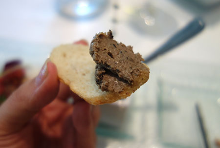 タオルミーナのチキンリバーパテ