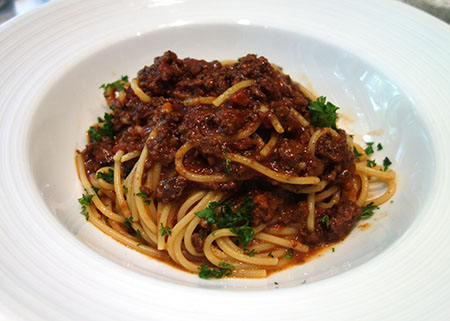 タオルミーナのボロネーゼ