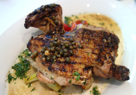 タオルミーナのグリルチキン