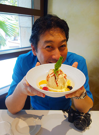 有名美食家ショーンとタオルミーナでランチ