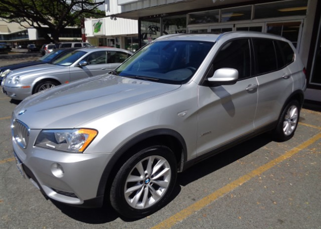 ハワイ中古車情報 BMW X3 xDrive28i 2013年式