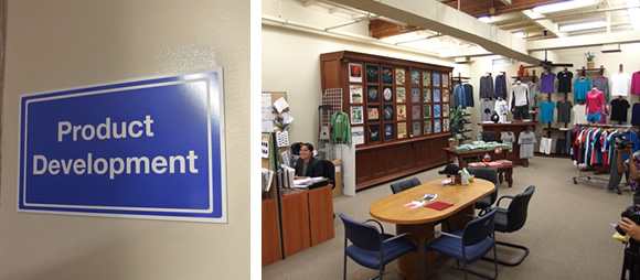 クレイジーシャツ工場見学