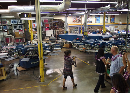 クレイジーシャツ工場見学