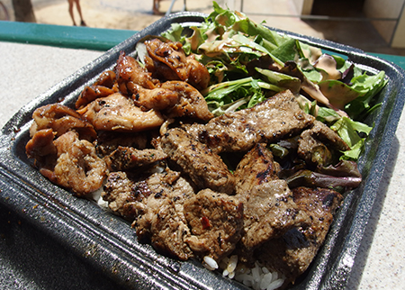 ハワイのプレートランチ屋さん ステーキシャック