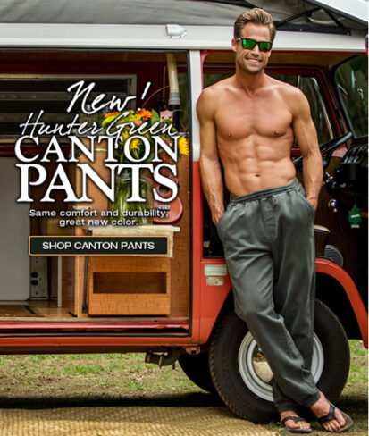 クレイジーシャツ キャントンパンツ