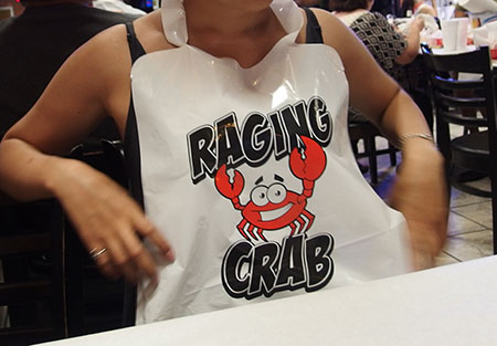 ハワイのケイジャンのお店 Raging Crab