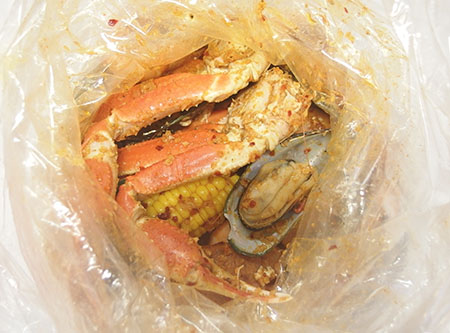 ハワイのケイジャンのお店 Raging Crab