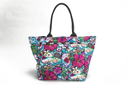 レスポートサックでハワイ在住アーティスト コリーン・ウィルコックス のサイン会