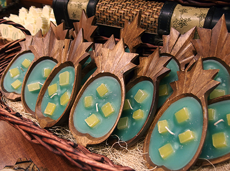 アイランドロイヤルハワイアンセンターのソープ＆キャンドルワークス 移転オープン