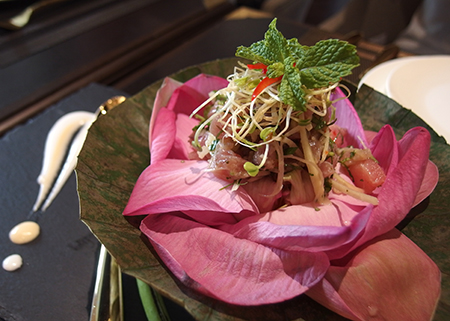 ノイタイキュイジーヌハワイ アヒツナサラダ